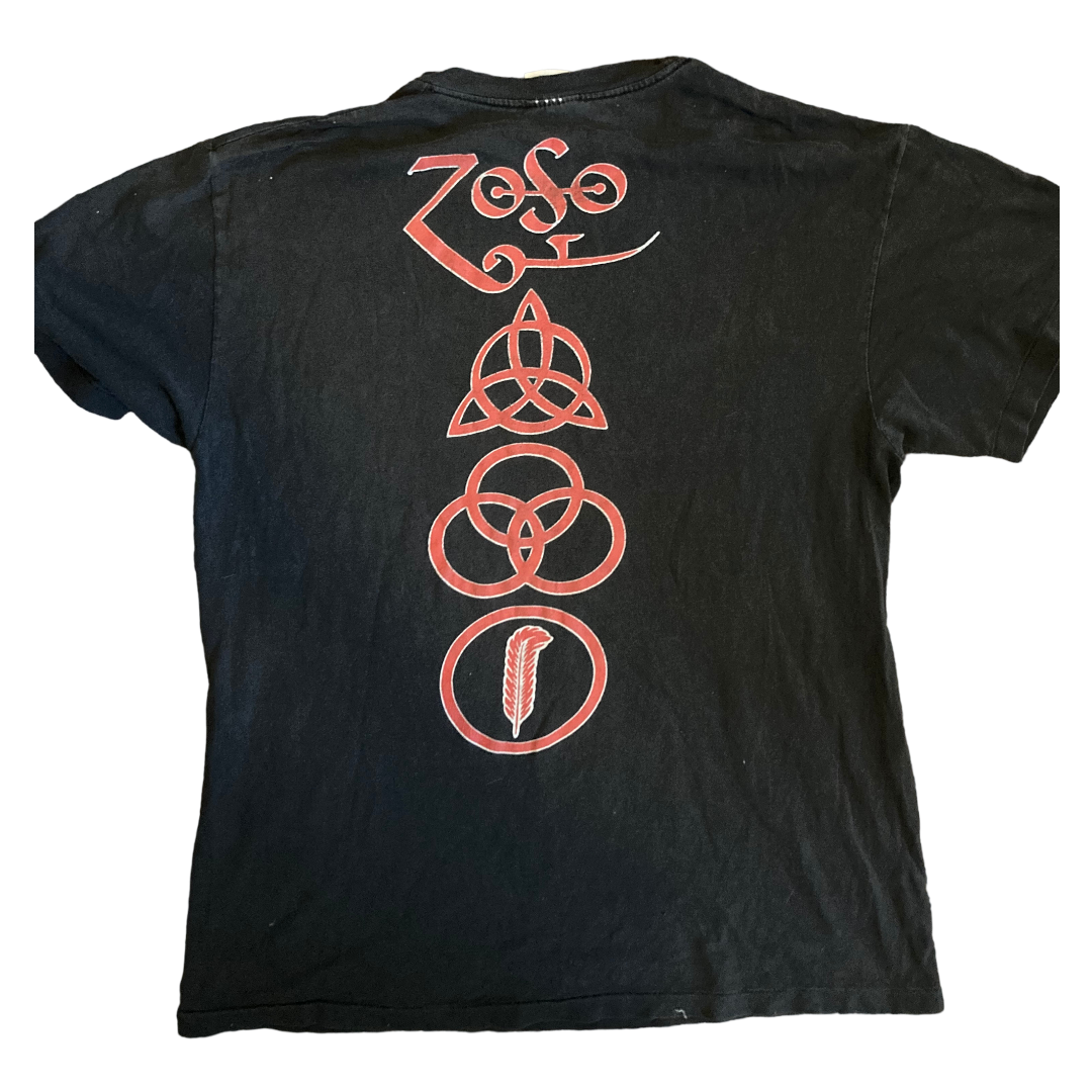 1989 Led Zeppelin Wizard T-Shirt